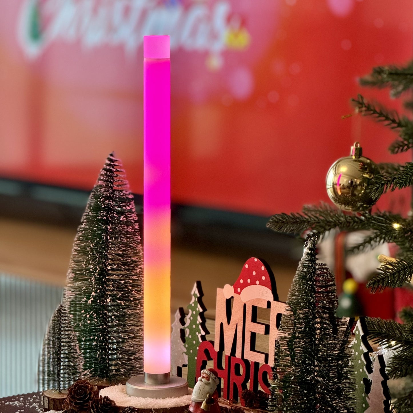 Moonside Neon Lighthouse