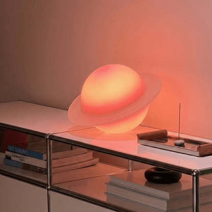 Moonside Neon Planet Lamp