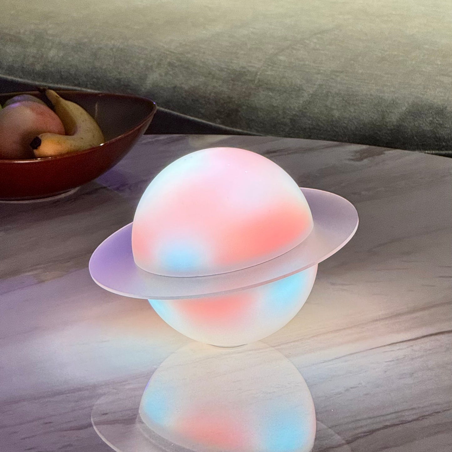 Moonside Neon Planet Lamp