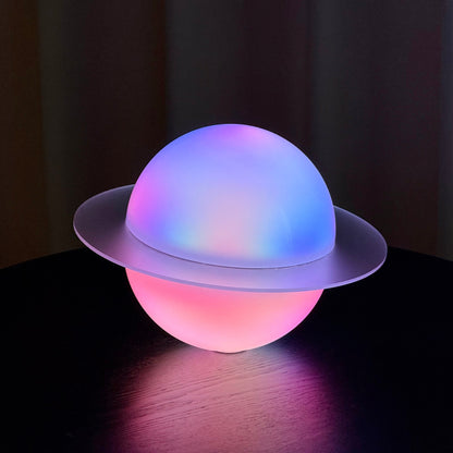 Moonside Neon Planet Lamp